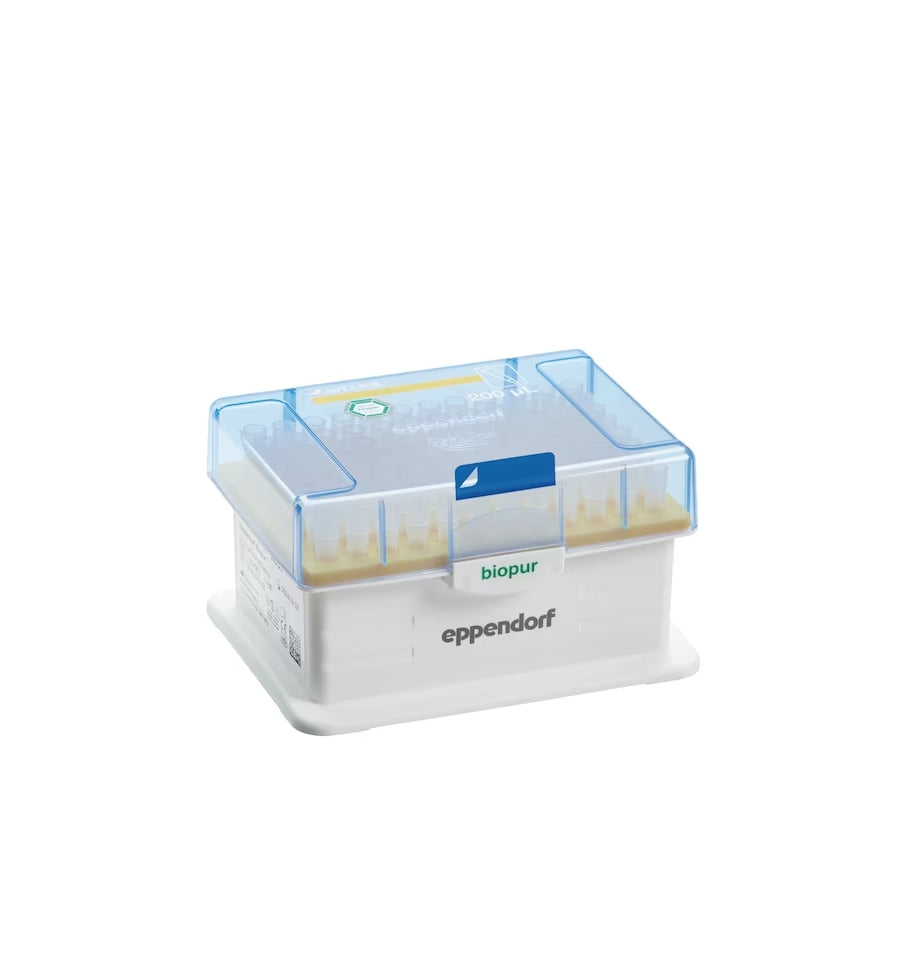 Eppendorf epT.I.P.S. Sterile, 0.1 – 20 µL, 40 mm, Racked 480 tips (5 racks × 96 tips)
