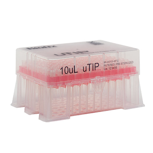 Biotix 0.1-10µL Racked, Sterilized 960-pk (10 x 96 rack)