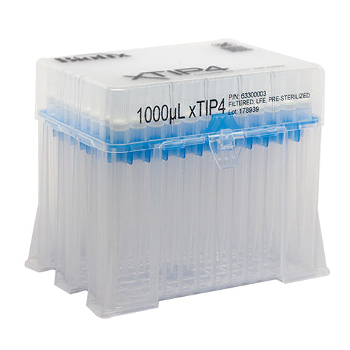 Biotix 100-1200 µL LTS Racked, Filtered, Sterilized 768-pk (8 x 96 rack)