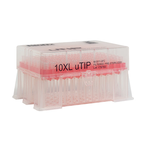 Biotix 0.5-10µL XL Racked, Sterilized 960-pk (10 x 96 rack)