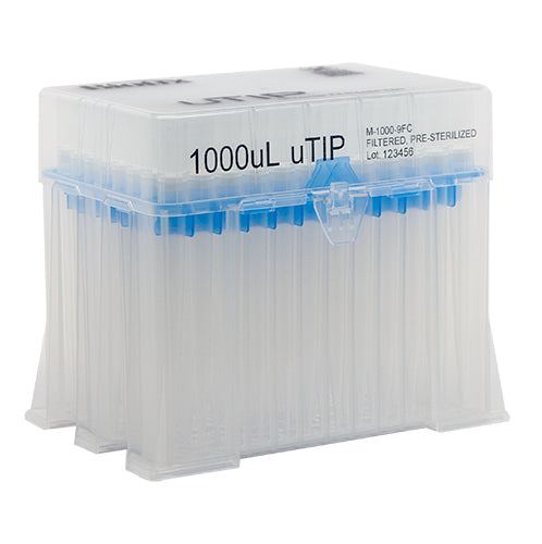 Biotix 100-1000 µL Racked, Filtered, Sterilized 960-pk (10 x 96 rack)